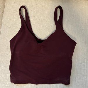 Lululemon Align Tank Top Maroon